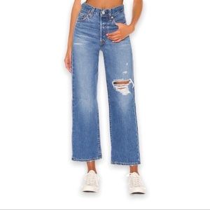 NWOT) Levi’s Ribcage straight ankle high rise jeans -  Noe High Wash